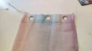 Cortina multicolor (2 unidades) 2,5*1m.