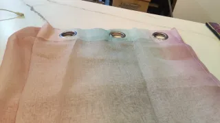 Cortina multicolor (2 unidades) 2,5*1m.