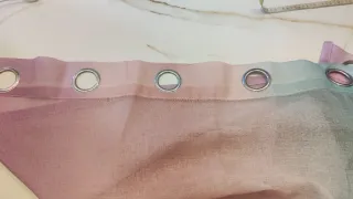 Cortina multicolor (2 unidades) 2,5*1m.