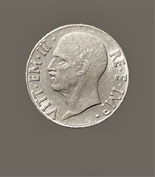 Moneta 20 Centesimi di Lire 1941 Regno d'Italia