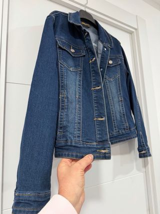 Cazadora tejana MIAO azul mujer