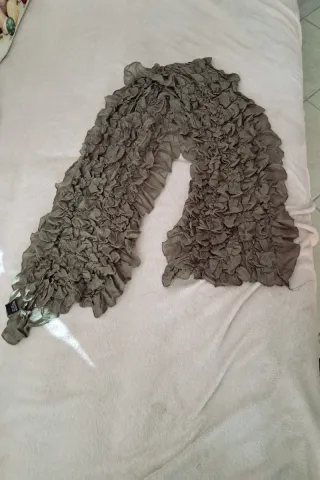 Sciarpa donna verde oliva