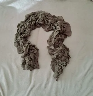 Sciarpa donna verde oliva