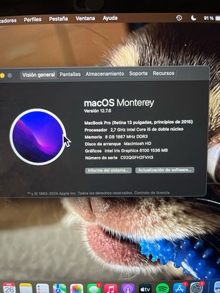 MacBook Pro Retina 13 Plata