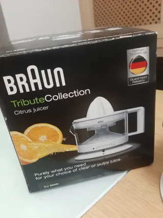Exprimidor Braun Eléctrico Blanco