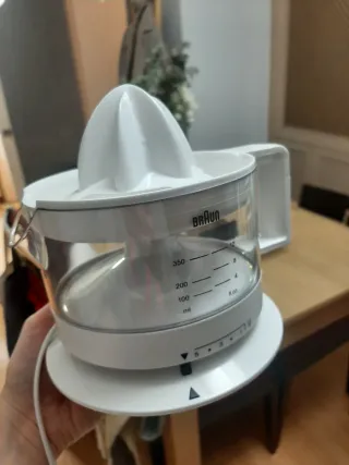 Exprimidor Braun Eléctrico Blanco