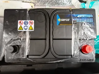 Batería Serca 74Ah 650A Nueva