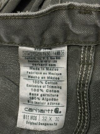 Calças Carhartt Workwear Vintage B11 MOS