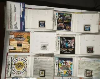 Lote 6 Videojuegos Nintendo DS Pokémon