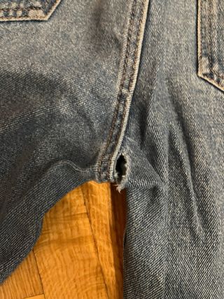 Pantalón vaquero azul relaxed