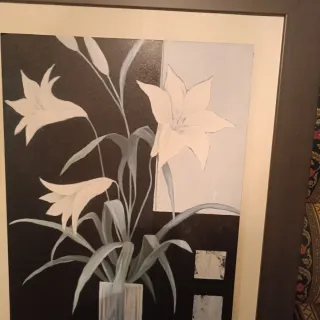 2 Cuadros campanitas Blancos