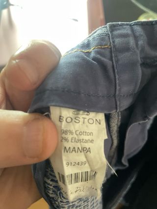 Pantalón Boston Azul