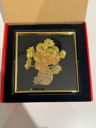 Quadro Girasoli Decorativo Cinese