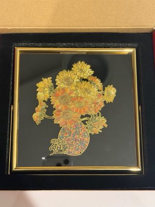 Quadro Girasoli Decorativo Cinese