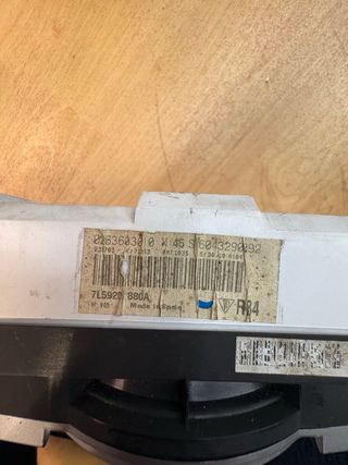 Cuadro instrumentos Porsche Cayenne Turbo