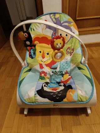 Mecedora bebé Fisher-Price jungla