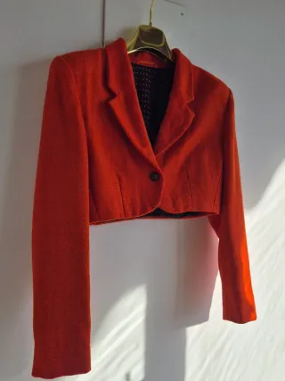 Giacca corta Sportmax by MaxMara rossa Tg. S