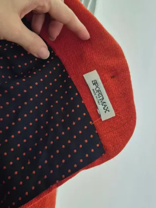 Giacca corta Sportmax by MaxMara rossa Tg. S