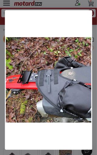 Giantloop Soporte Guardabarros Portaequipajes moto