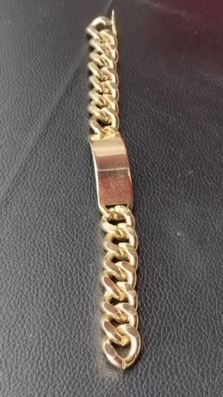 Pulsera Vintage Alpaca Dorada