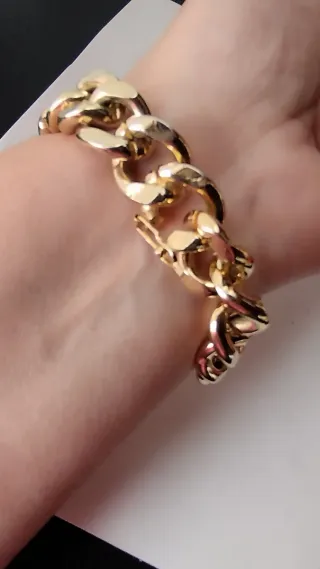 Pulsera Vintage Alpaca Dorada