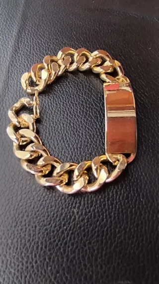 Pulsera Vintage Alpaca Dorada