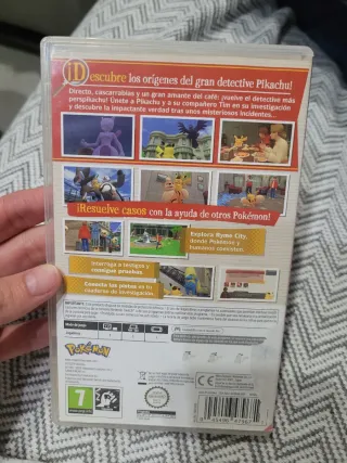 Detective Pikachu: El Regreso Nintendo Switch