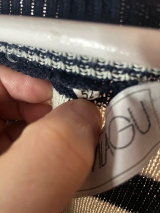 Chaqueta de punto VILAGU rayas