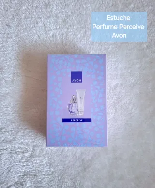 Estuche Perfume Perceive Avon + Gel