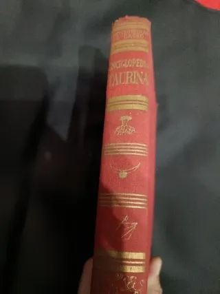 Libro taurino antiguo