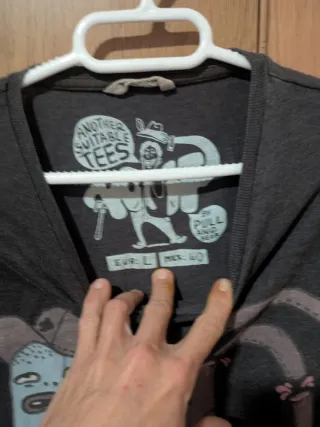 Camiseta manga corta con estampado