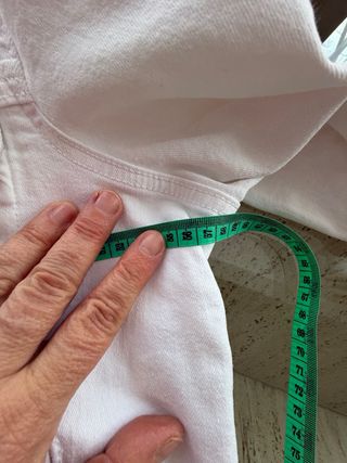 Cazadora vaquera blanca Mango mujer