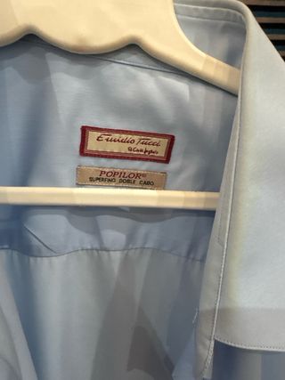 Camisa azul claro Emilio Tucci