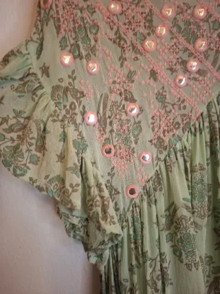 Vestido Peace Love ibicenco