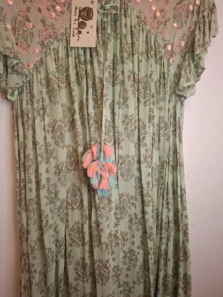 Vestido Peace Love ibicenco