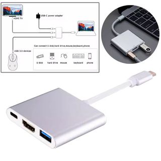 Adaptador USB C a HDMI Adaptador Multipuerto 4K HD