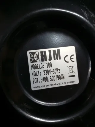 Calentador eléctrico redondo rojo