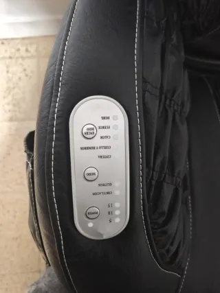 Sillón Shiatsu Presomassage Negro