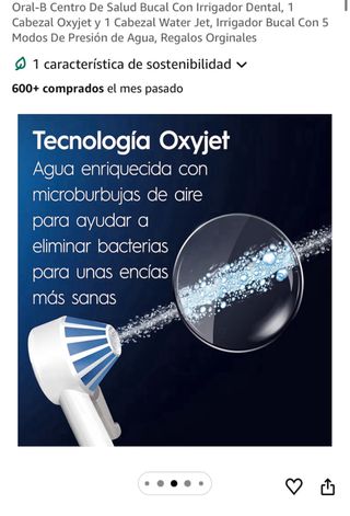 Oral-B Centro Salud Bucal Oxyjet Water Jet