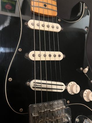 Guitarra Fender Stratocaster Negra Gilmour