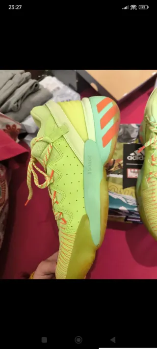 Zapatillas Adidas Deportivas Verdes