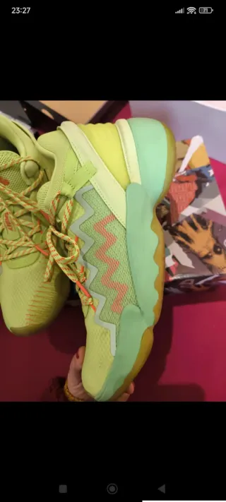 Zapatillas Adidas Deportivas Verdes