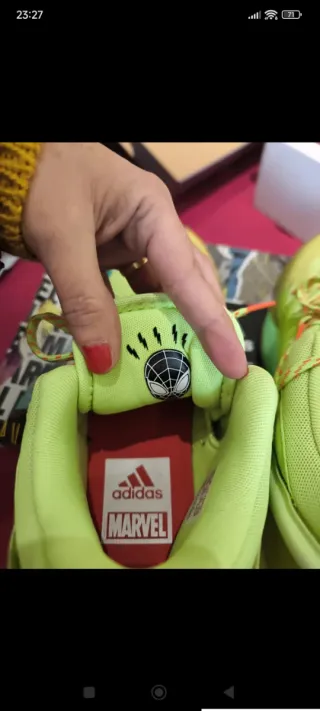 Zapatillas Adidas Deportivas Verdes