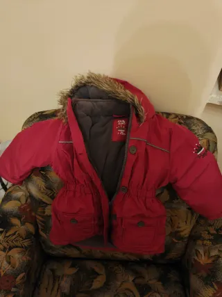 Giacca invernale bimba con cappuccio