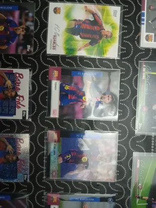 Colección Cartas Fútbol FC Barcelona