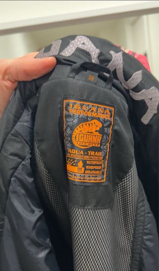 Chaqueta de esquí a cuadros para mujer
