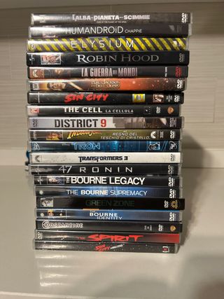 Lotto 20 DVD Film Azione/Fantascienza