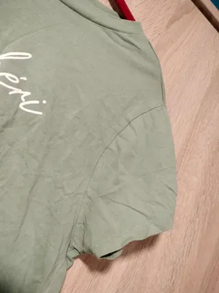 Crop top Mon Chéri verde