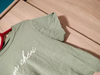 Crop top Mon Chéri verde