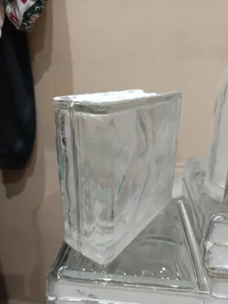 Bloques de vidrio para construcción